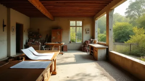 jak wyremontować domek na działce