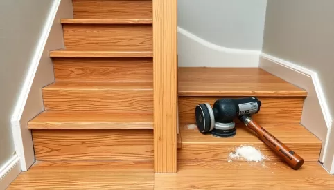 jak wyremontować schody drewniane