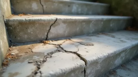 jak wyremontować schody zewnętrzne