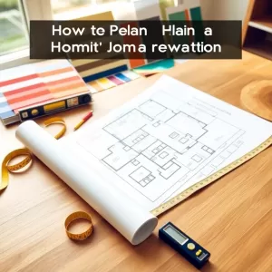 jak zaplanować remont domu